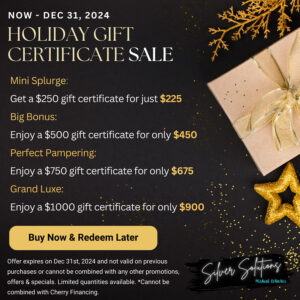 Holiday Gift Certificate Sale